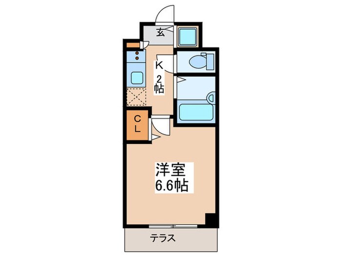 ガーラプレイス八幡山壱番館の物件間取画像