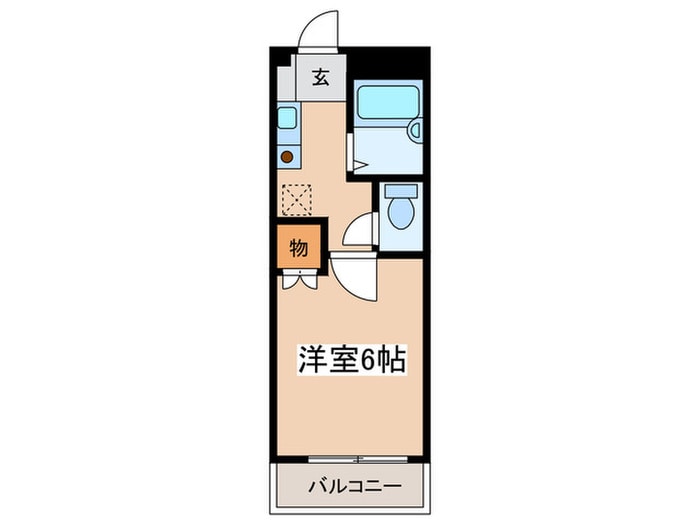 SHINアパートメントハウス扇町の物件間取画像