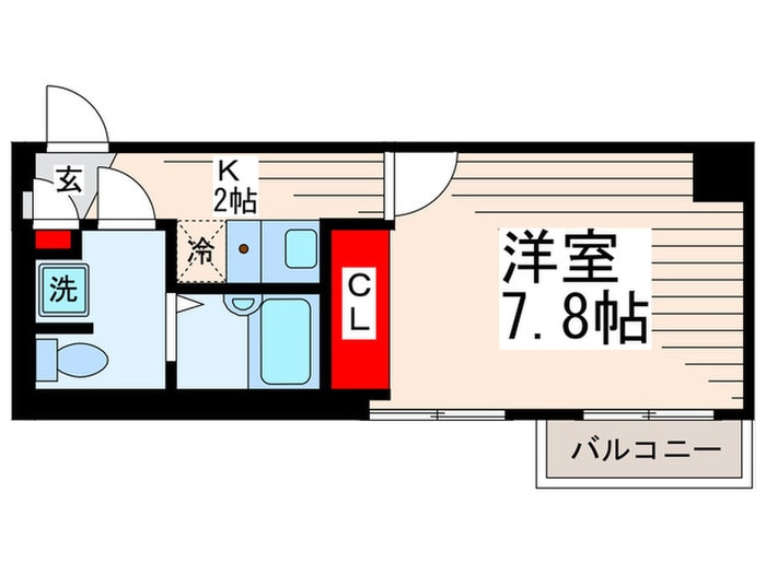 ウェルス中葛西の物件間取画像