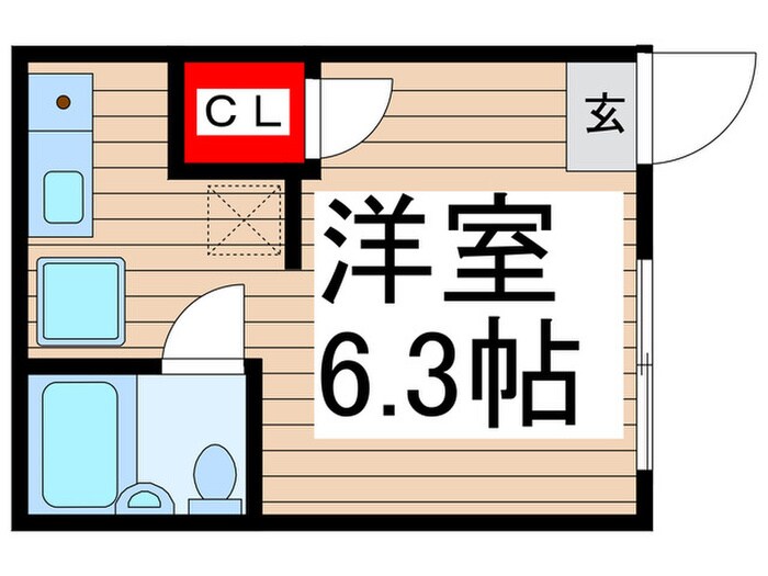 Glanz八広の物件間取画像