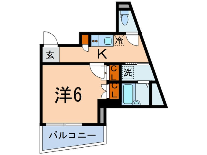 エスティメゾン千駄木の物件間取画像