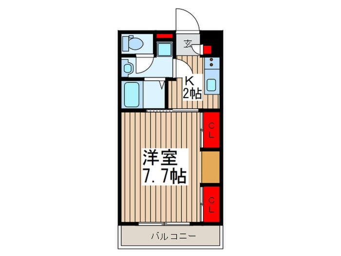 リブリ・Ｆｕｓｔｏの物件間取画像