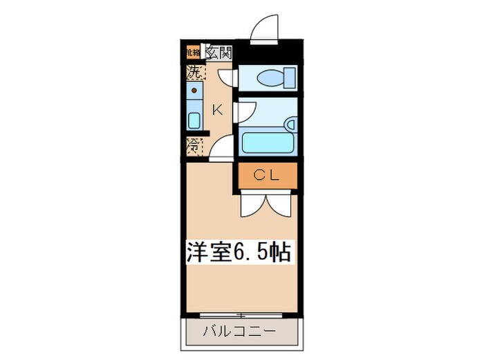 パセオ分梅の物件間取画像