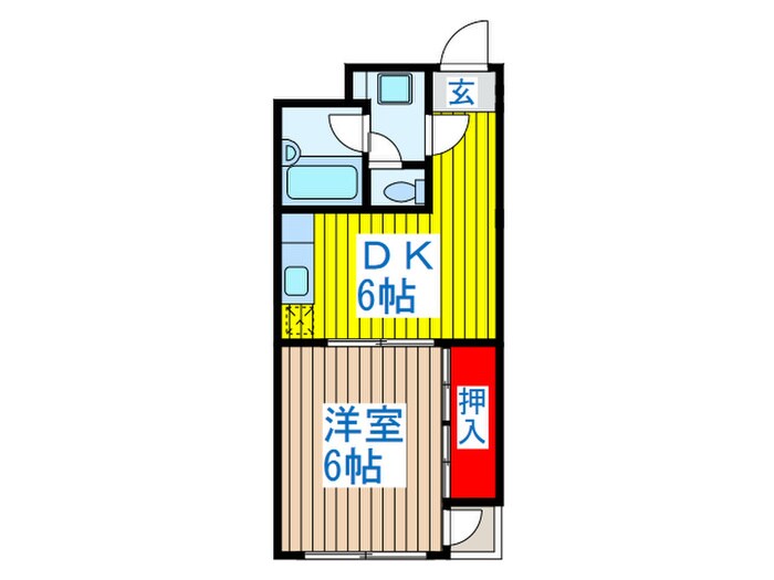 モンシャト－北新宿の物件間取画像