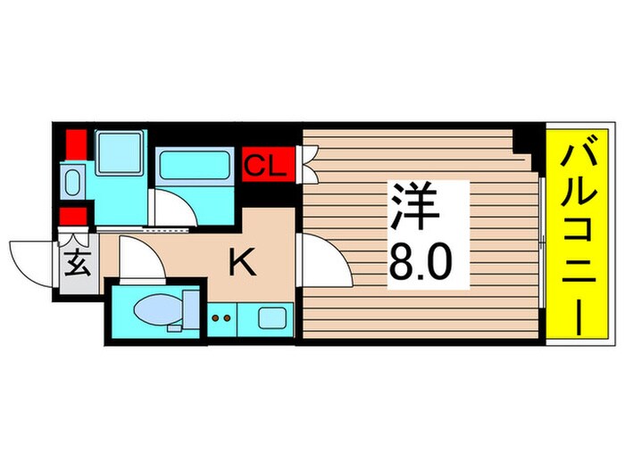 ORSUS UMEJIMAの物件間取画像