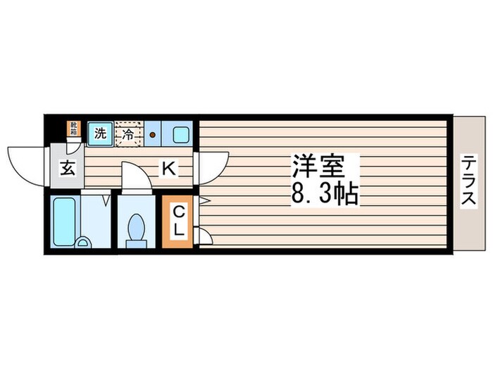 桜テラスの物件間取画像