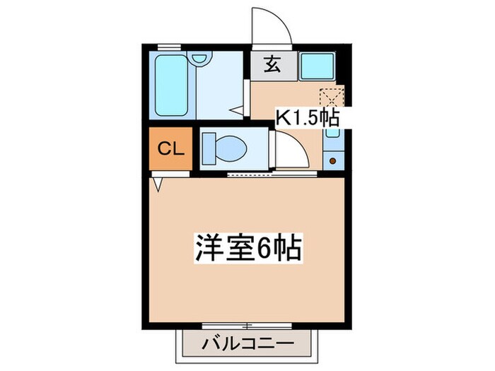 グレイプバインの物件間取画像