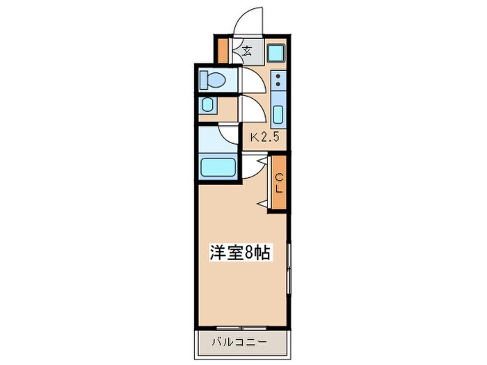 Ksマンションの物件間取画像