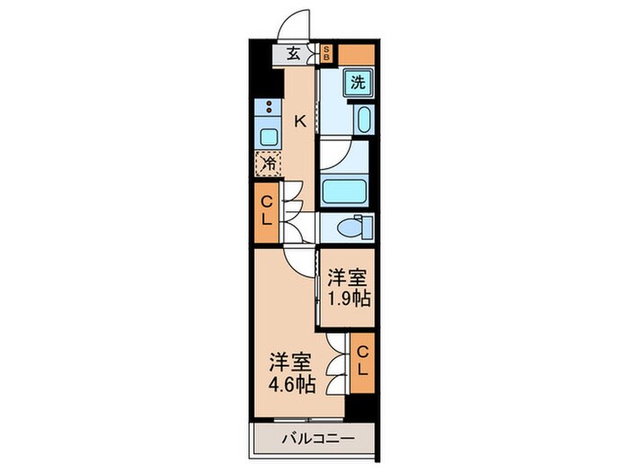 物件間取画像