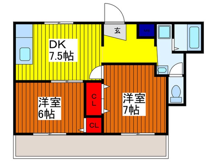 ドムス・アルバの物件間取画像