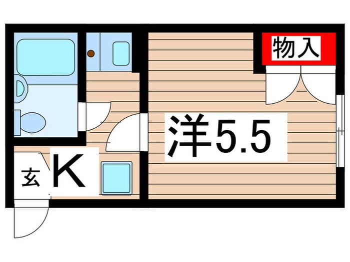 エバーリビングイン金町ＳＰＩの物件間取画像