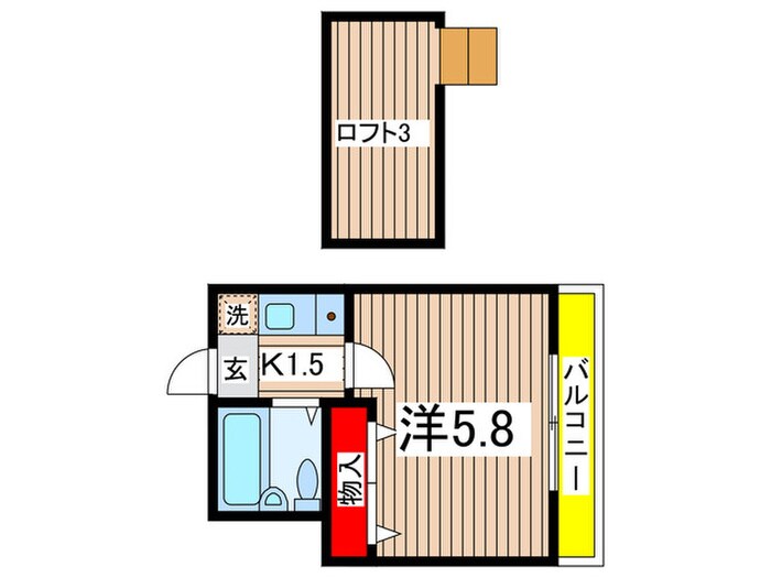 物件間取画像