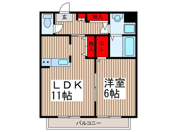 MQuarto川口の物件間取画像