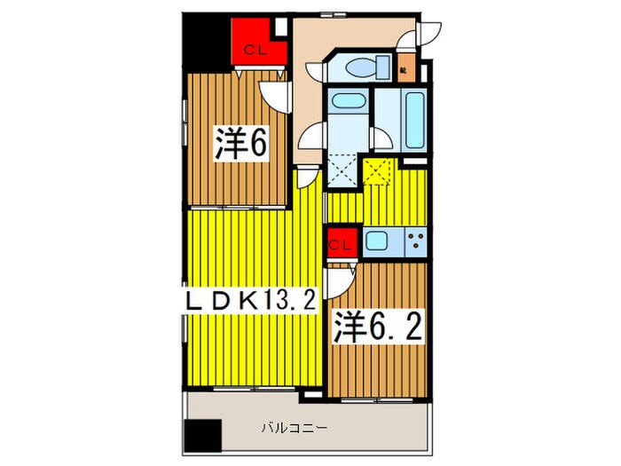 ｸﾞﾗﾝﾄﾞｰﾙ浦和岸町の物件間取画像