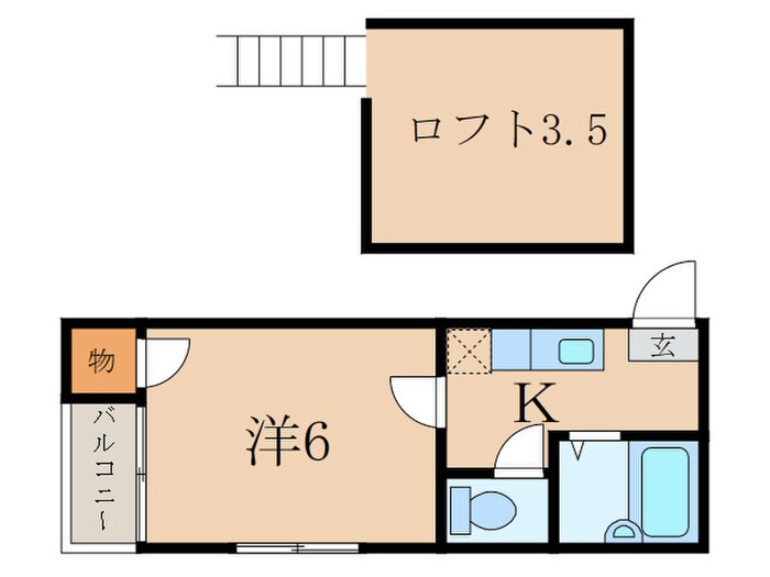 ベガ・コーポ上落合の物件間取画像
