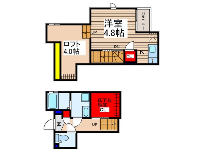 仮）CBふじみ野市富士見台新築APの物件間取画像