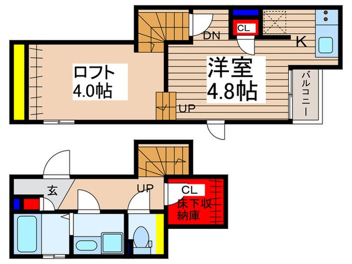 仮）CBふじみ野市富士見台新築APの物件間取画像