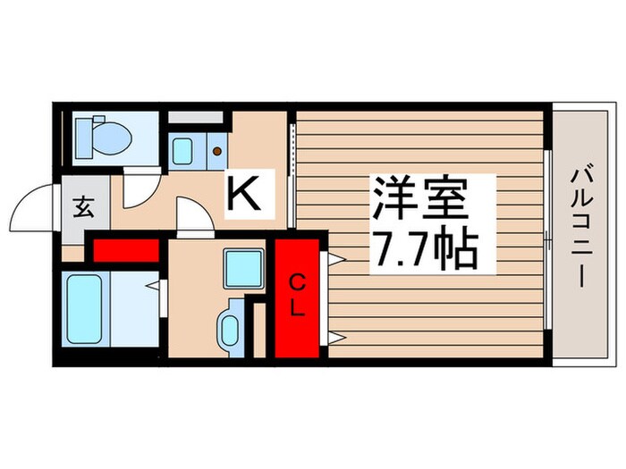 メグリオ新松戸Ⅱの物件間取画像