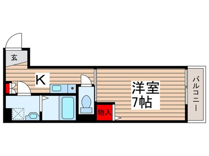 メグリオ新松戸Ⅱの物件間取画像
