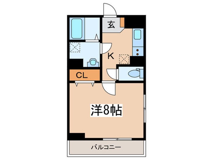 ヴィラ　サンライズの物件間取画像