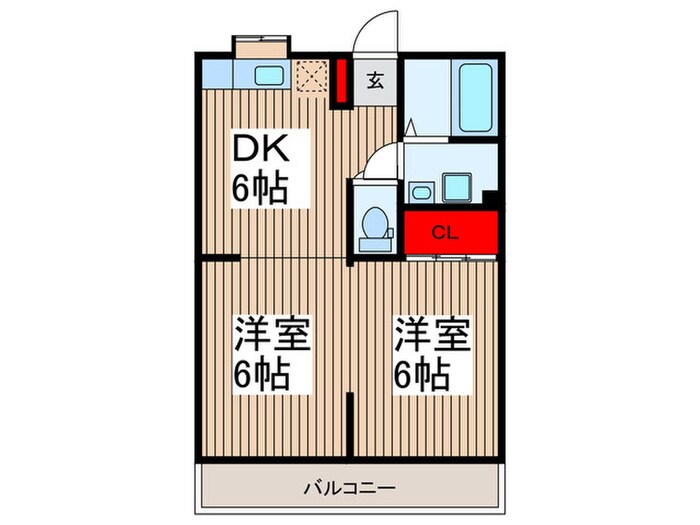 物件間取画像
