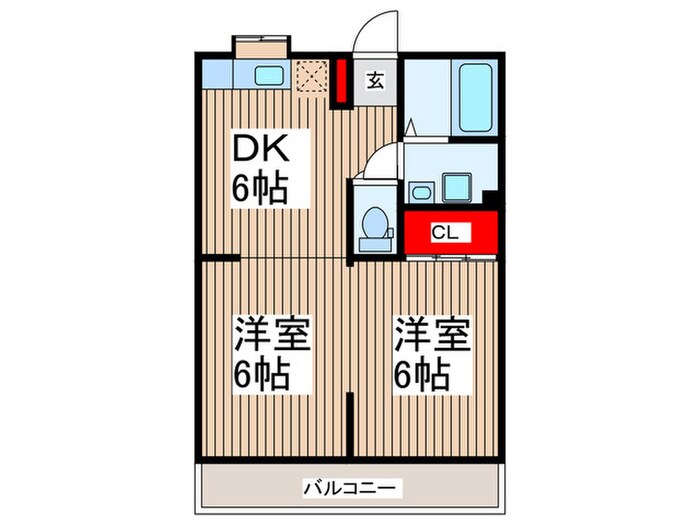 物件間取画像