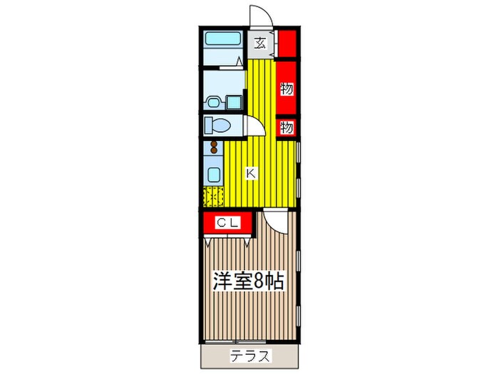 トロンクの物件間取画像