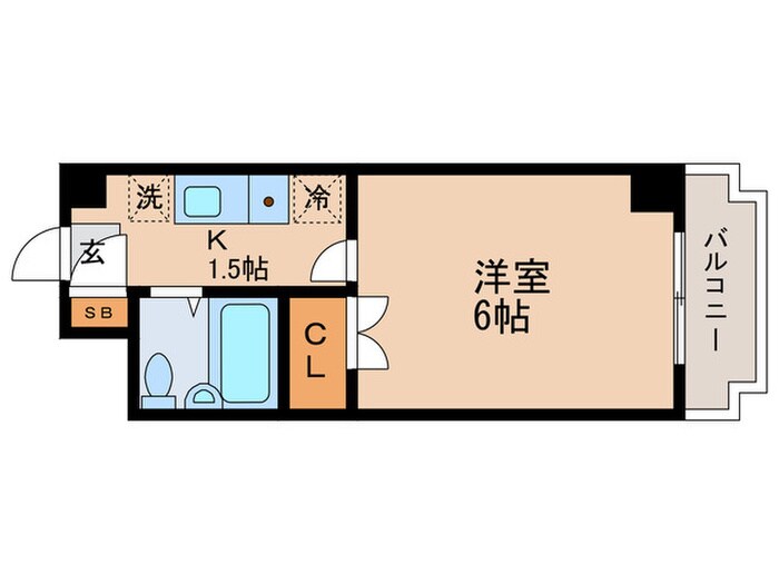 メビウスセイワの物件間取画像