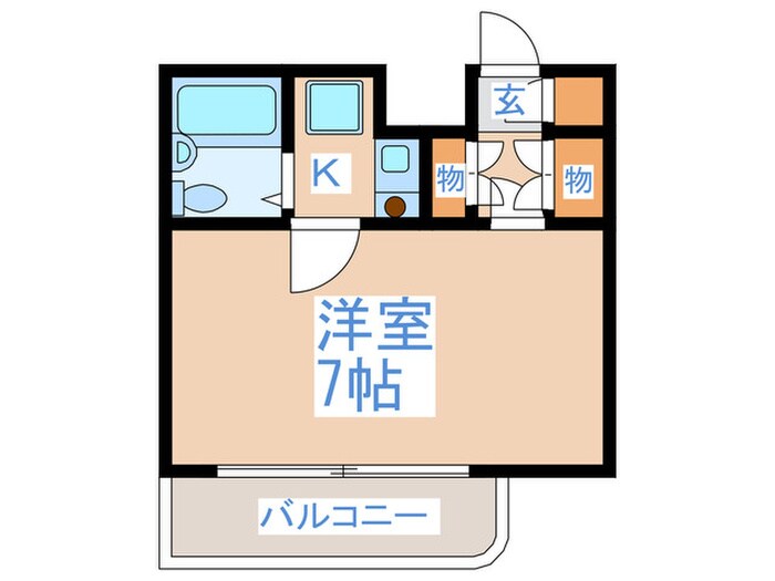 三和マンション３号館の物件間取画像