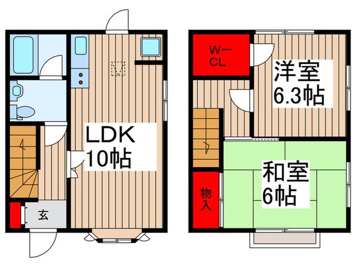 衞藤邸の物件間取画像