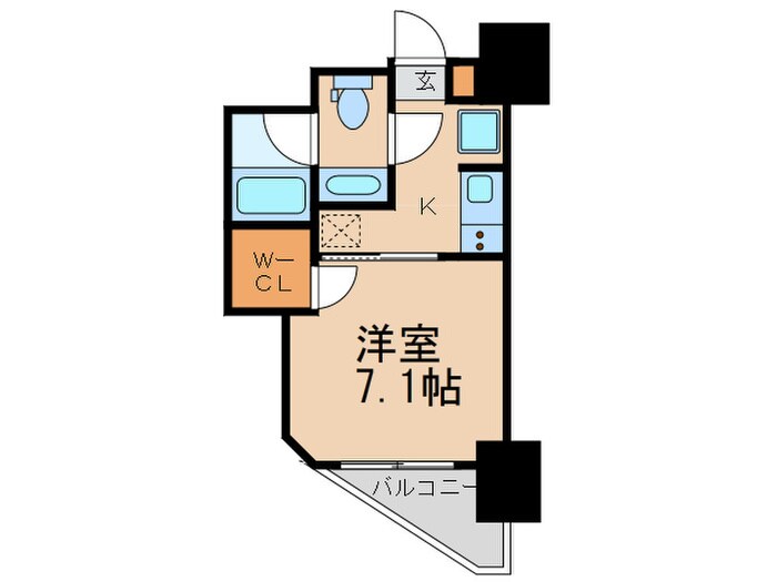 パークアクシス浅草橋Ⅱの物件間取画像