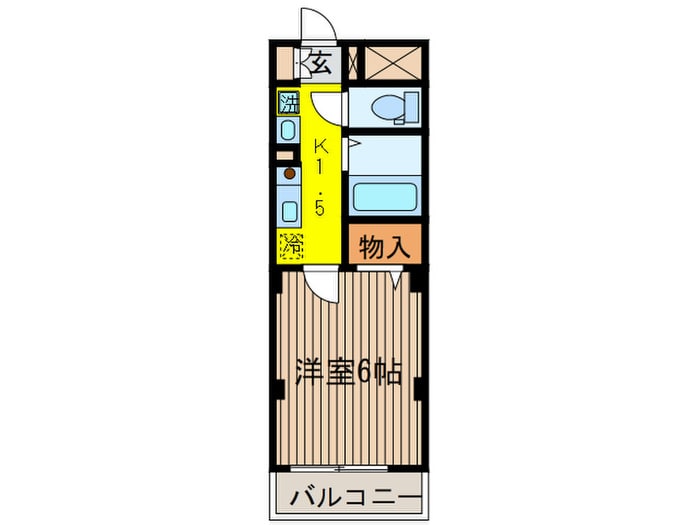 アバンウェルディッツォの物件間取画像