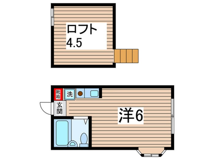 スパークルハイツの物件間取画像