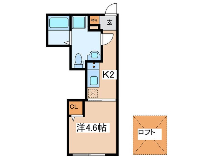 INside Grove EVEの物件間取画像