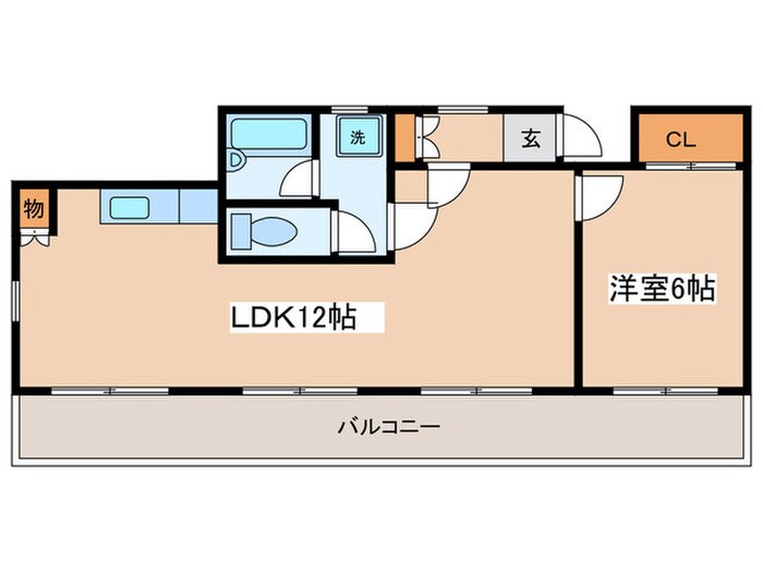 ビアンドルミ－ルの物件間取画像