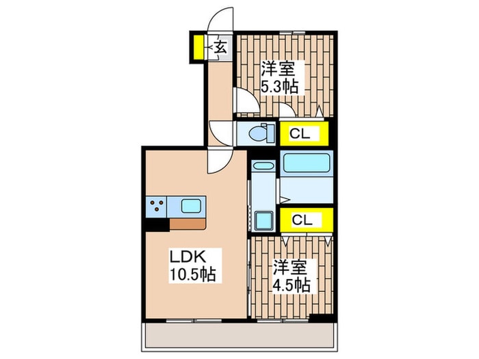 仮)D-ROOM本鵠沼5丁目の物件間取画像