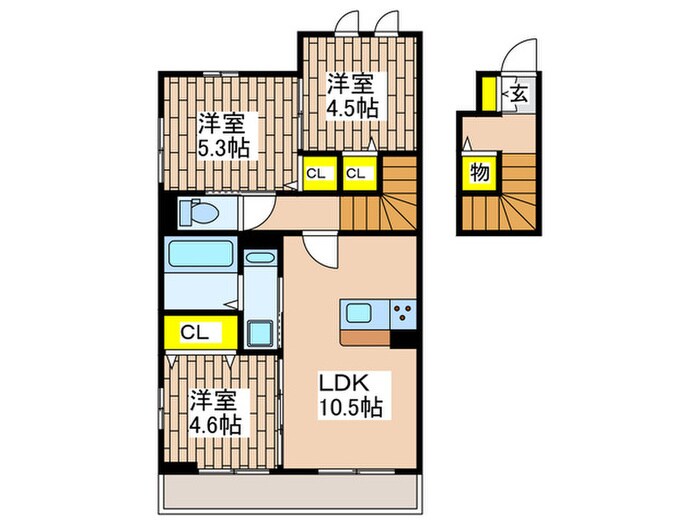 仮)D-ROOM本鵠沼5丁目の物件間取画像