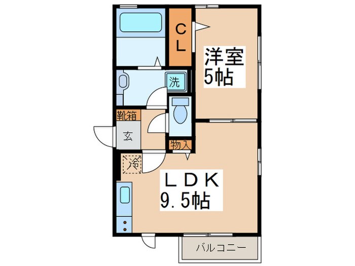 サンボヌールの物件間取画像