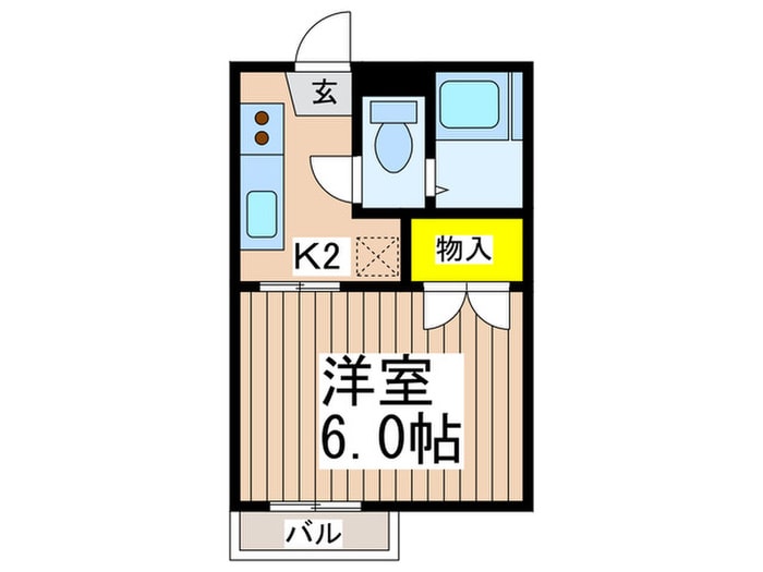 フォーブル三上の物件間取画像