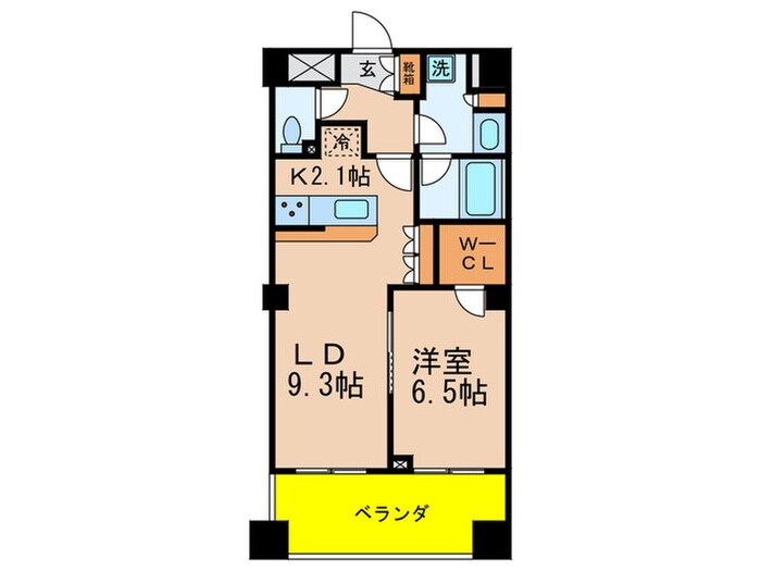 シャンピアグランデ深沢の物件間取画像