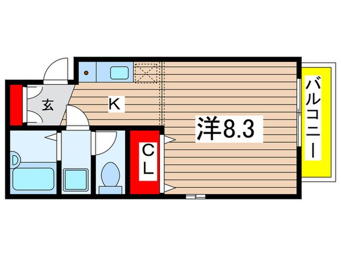 メゾン・ド・タキの物件間取画像