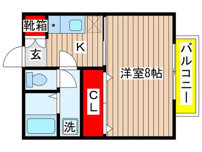 メゾン・ド・タキの物件間取画像