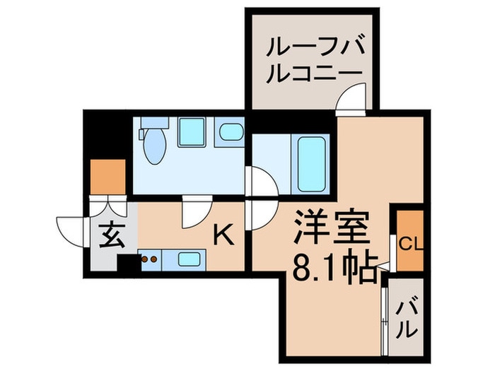 パティーナ中野(406)の物件間取画像