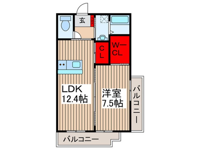 Ｄｏｍｉｎｏ　Ｓｔｅｌｌａ　Ａの物件間取画像