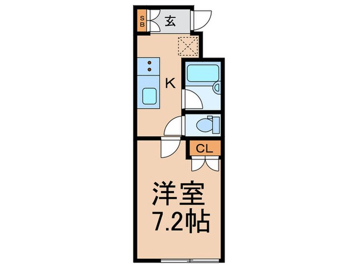 パークコート桜川の物件間取画像