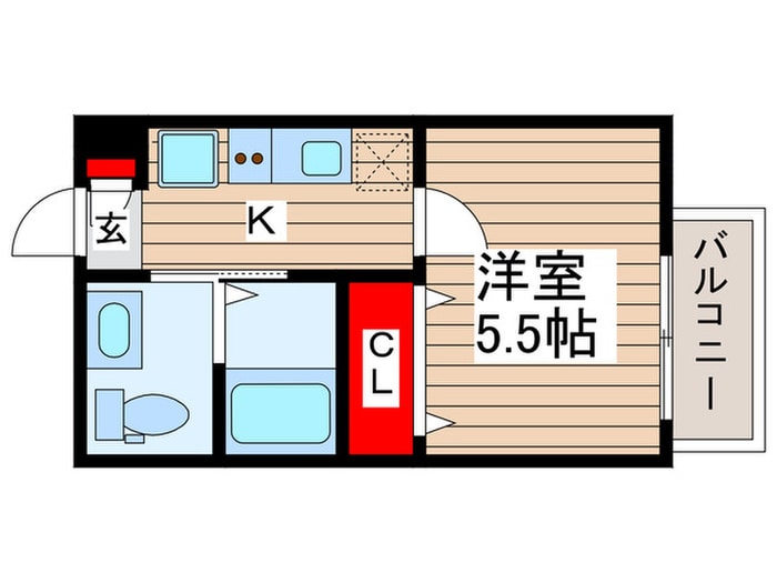 パレスヒル妙典の物件間取画像