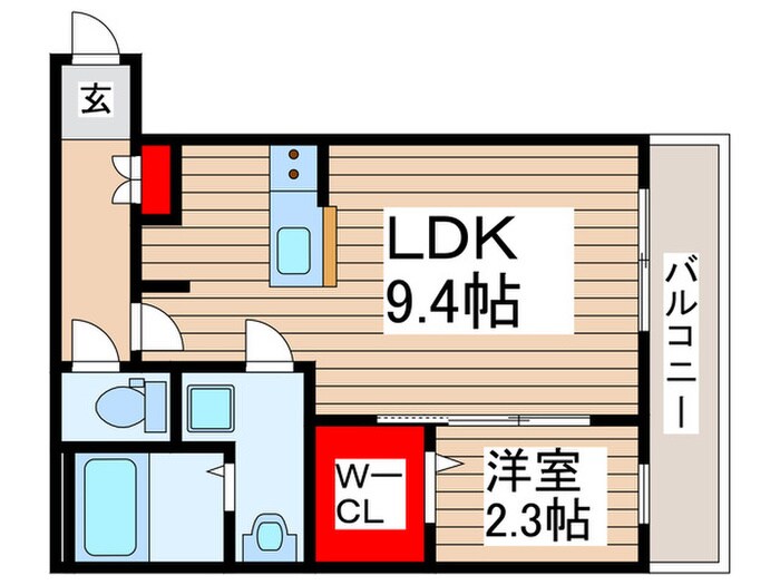 リディアコート南流山Ⅰの物件間取画像