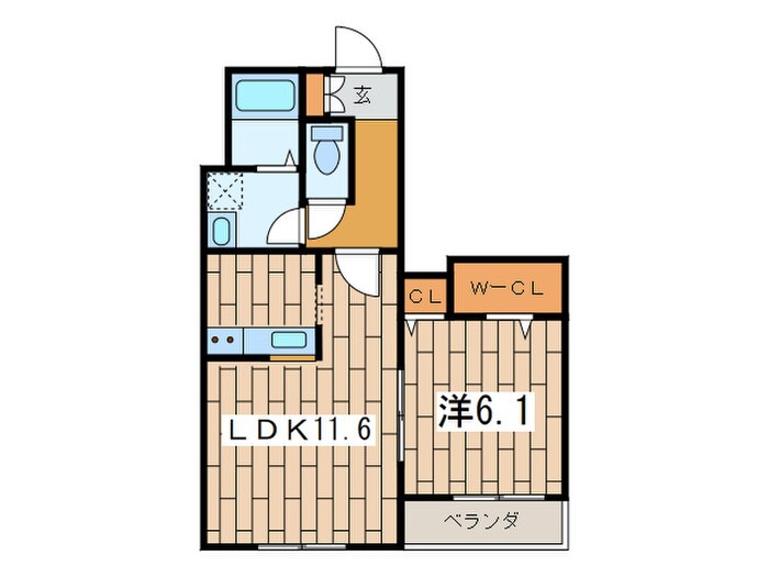 プロミネンス東戸塚の物件間取画像