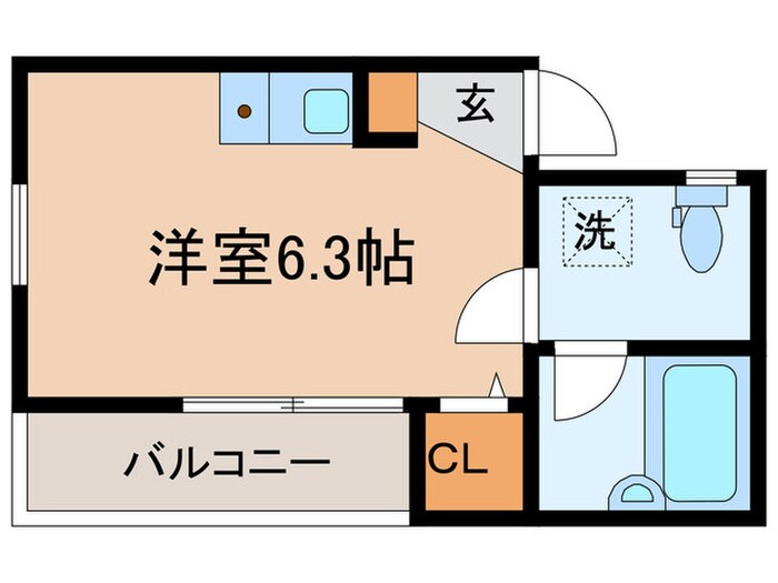 パプリカの物件間取画像