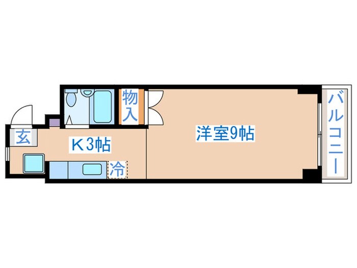 ３Ｍハイツの物件間取画像